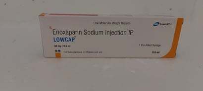 Enoxaparin Sodium Injection Ip 60mg/0.6ml Specific Drug