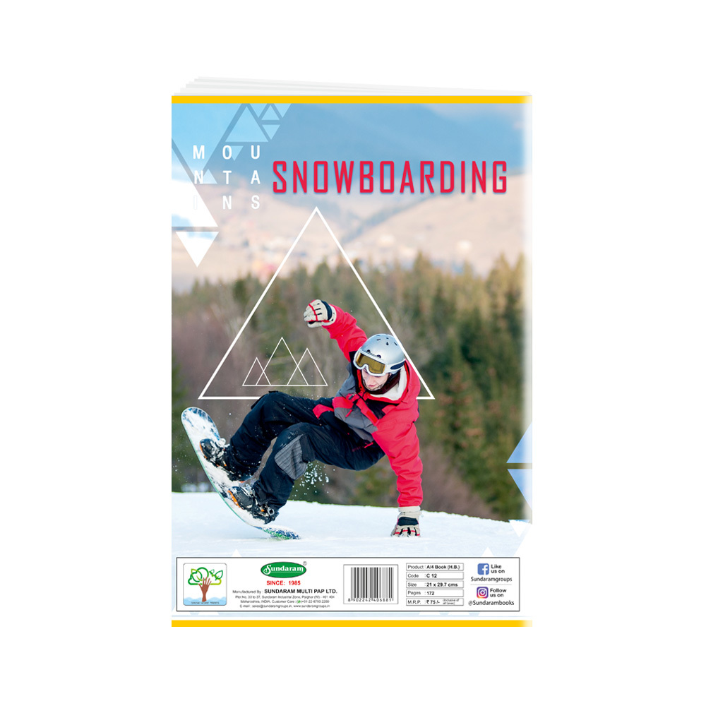Winner A4 Book Center Stiched