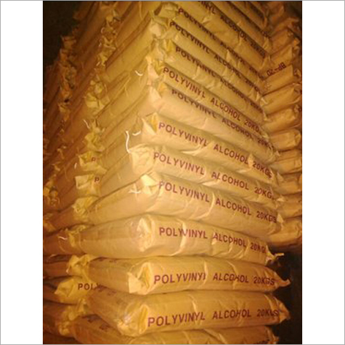 Polyvinyl Alcohol - White Powder | Water Soluble, High Strength for Textile, Paper, and Food Packaging