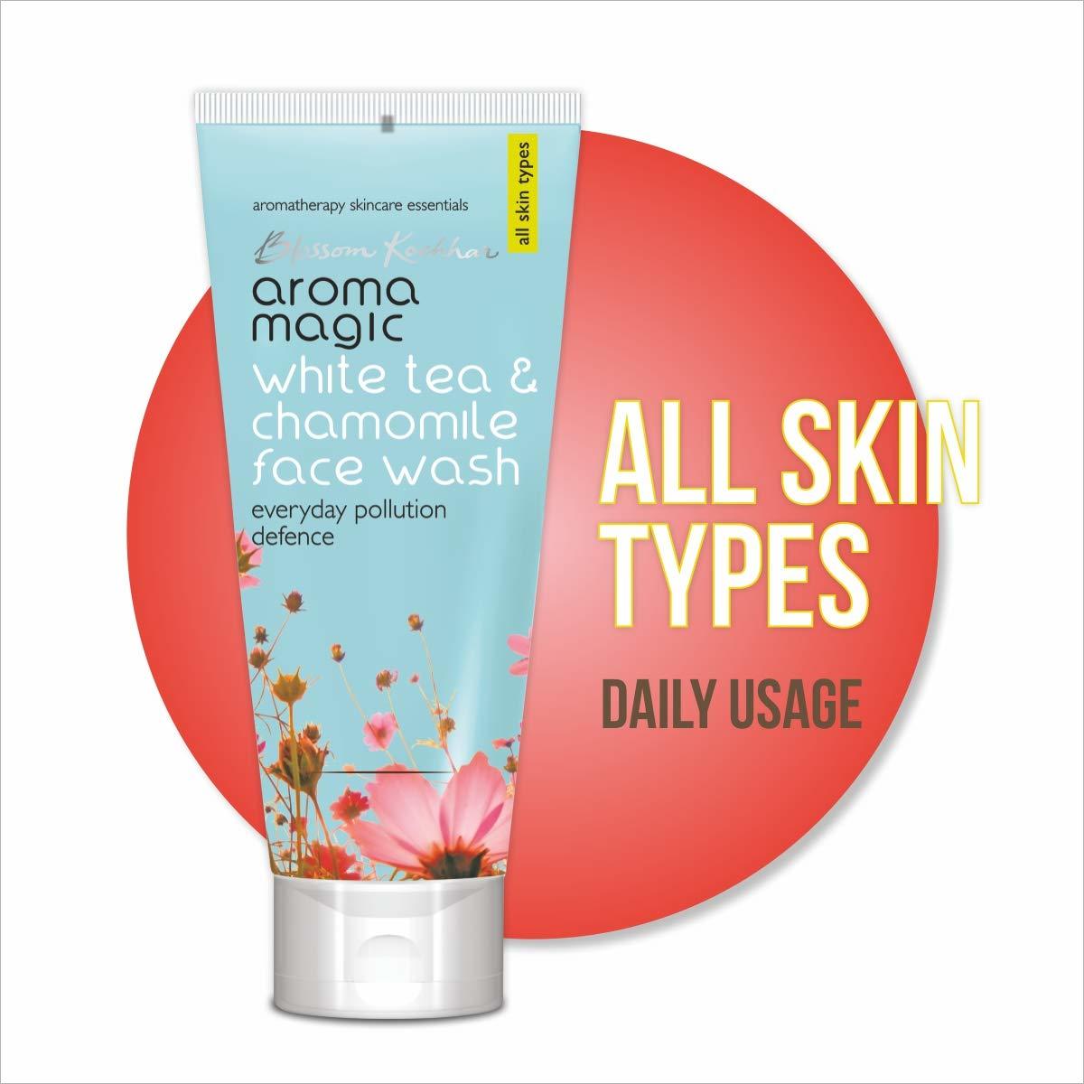 Aroma Magic White Tea And Chamomile Face Wash - 100ml Age Group: Adults