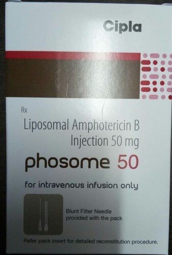 Liposomal Amphotericin B Injection 50 Mg Specific Drug at Best Price in ...