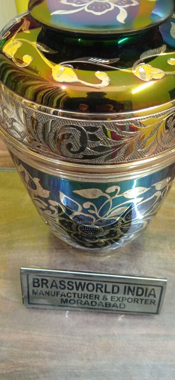 Large Fancy Florish Cremation Urn Funeral Supplies