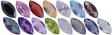 Garnet 12 X 6 Mm Original Faceted Celebrated Marquise Shape Gemstones