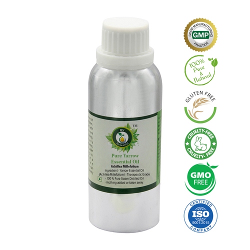 Yarrow Oil - 100% Pure & Natural Steam Distilled | Multi-Purpose, Anti-Inflammatory, Analgesic, Skin Moisturizing, All Age Groups Use