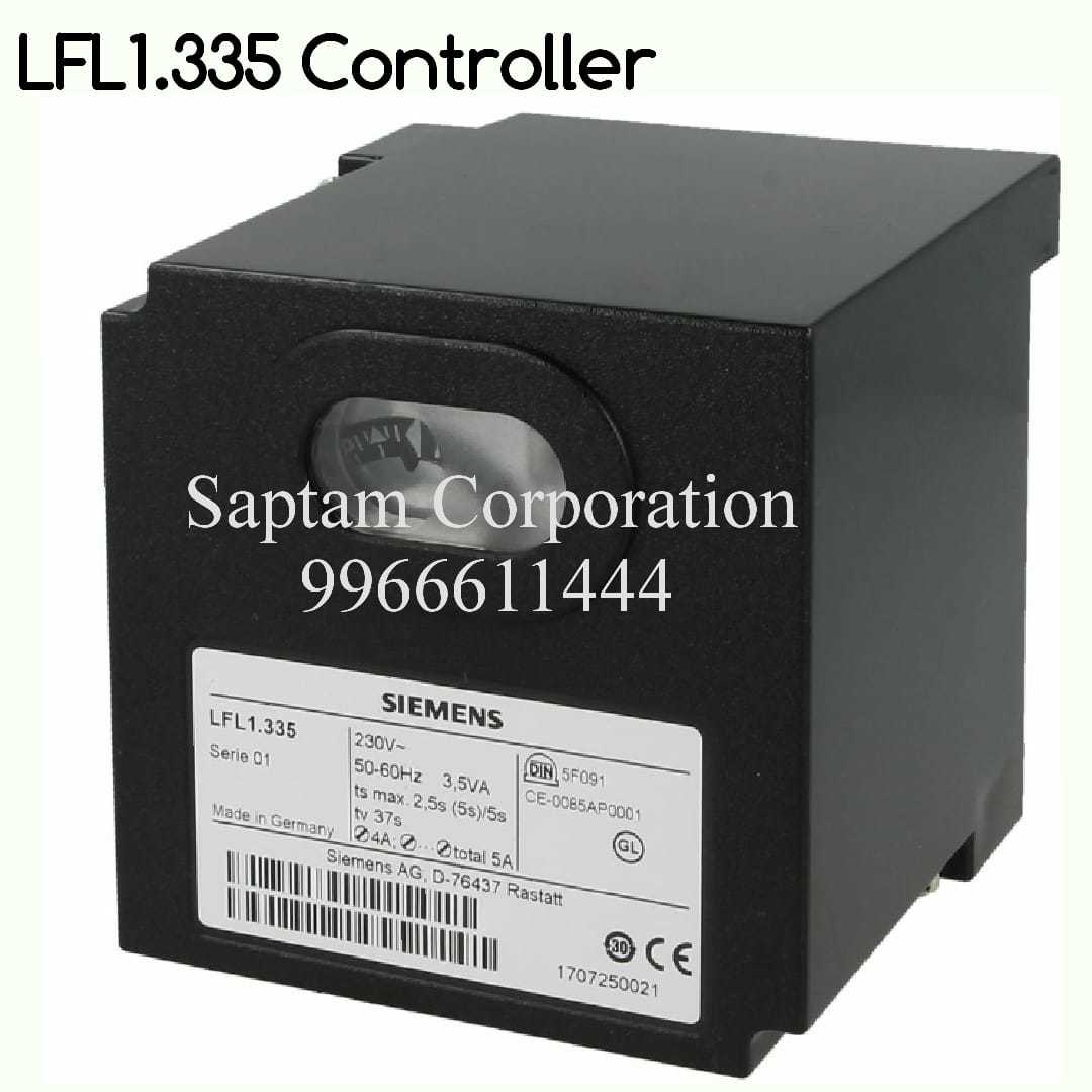 Brahma Gf2 Burner Controller - New, Black | Safe Startup, Non-flame Detection, Complete Pre-purge, Safety Supervision, Integrated Fuel And Air Regulation