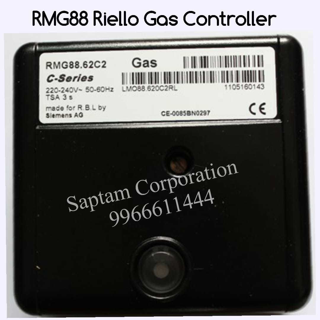 Brahma Gf2 Burner Controller - New, Black | Safe Startup, Non-flame Detection, Complete Pre-purge, Safety Supervision, Integrated Fuel And Air Regulation