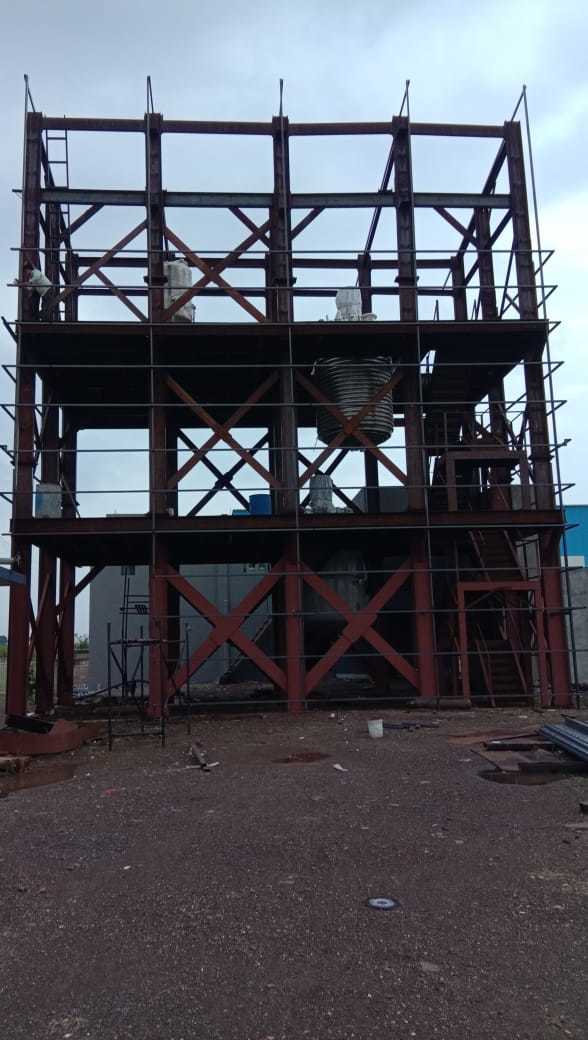 Steel Structure - Variable Dimensions, Painted Finish | Astm Compliant, Customized Load Capacity, Integrated Structural Design Services, Advanced Material Utilization, Vibration Isolation Solutions