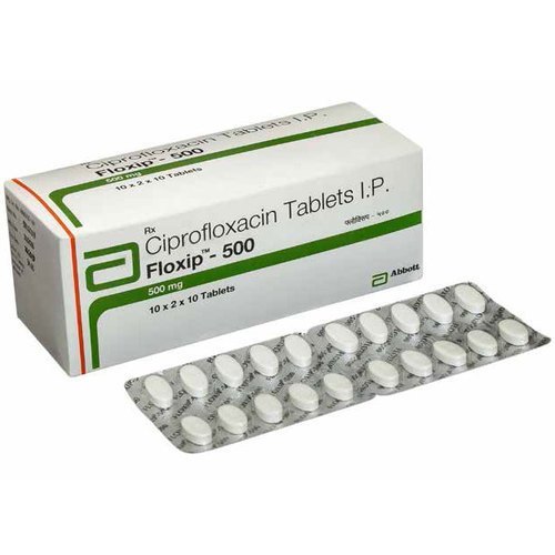 Ciprofloxacin Tab - 500 mg Anti-Bacterial Tablets | Suitable For Aged Persons, Teenagers, Women, Dosage as Directed by Physician, Store in Cool, Dry Place