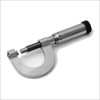Screw Gauge - Stainless Steel, 0-25 mm Measurement Range | 0.01 mm Resolution, Micrometer Spindle, Factory Calibrated, ±0.005 mm Accuracy