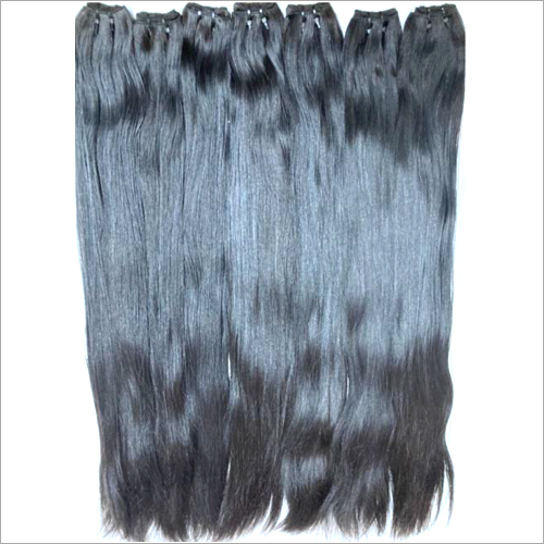 Black Weft Hair Extension