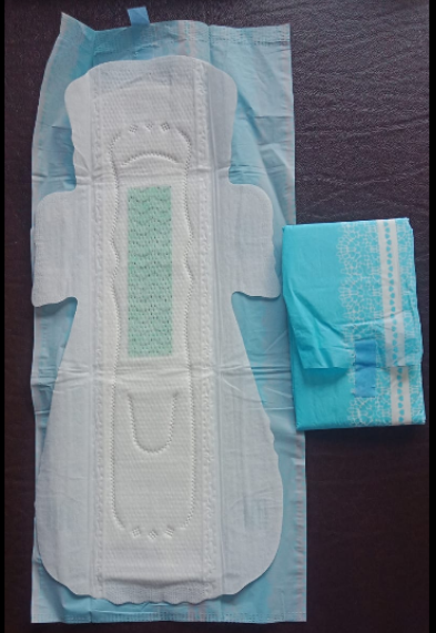 320mm Anion Chip Sanitary Pad - Cotton, Xxl Size, High Absorbency, Ultra Thin, Softness, Anti-leakage Sides | Medically Checked For Quality
