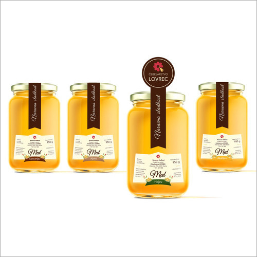 Customized Honey Jar Label