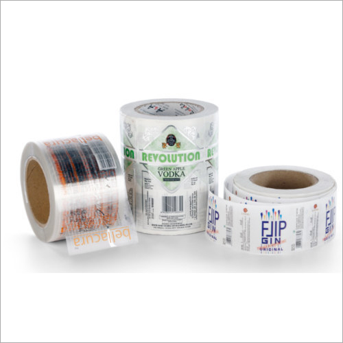 Customized Clear N Clear Roll Labels
