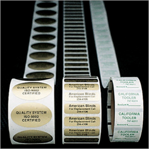 Customized Matt Varnish Roll Label