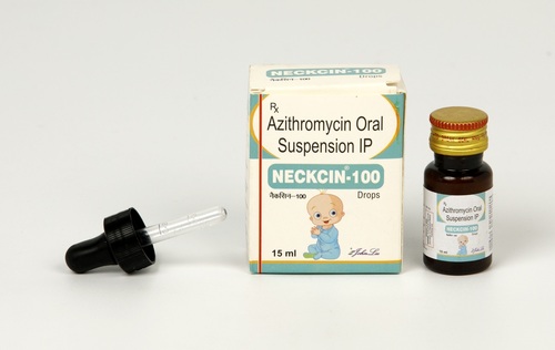 Azithromycin Suspension - 100MG Dosage With Droper | Convenient Liquid Formula for Effective Treatment