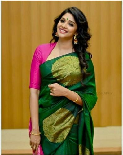 SOFT LICHI SILK CLOTH SAREE COLLECTION