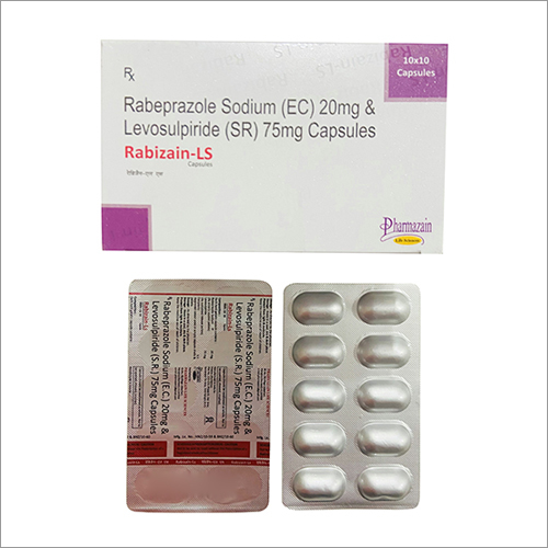 Rabeprazole Sodium (Ec) 20 Mg And Levosulpiride (Sr) 75 Mg Capsules General Medicines