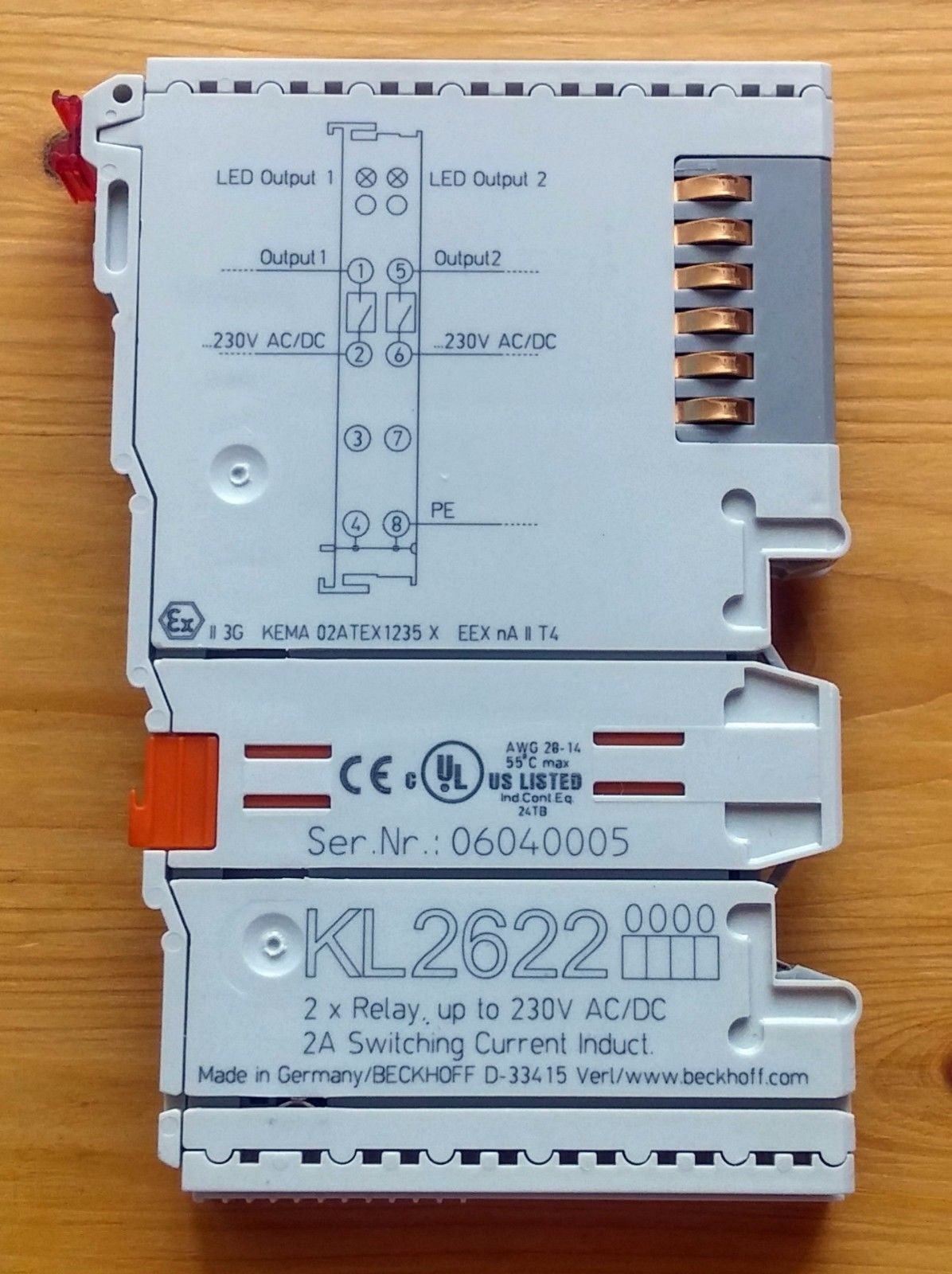Beckhoff Kl2622