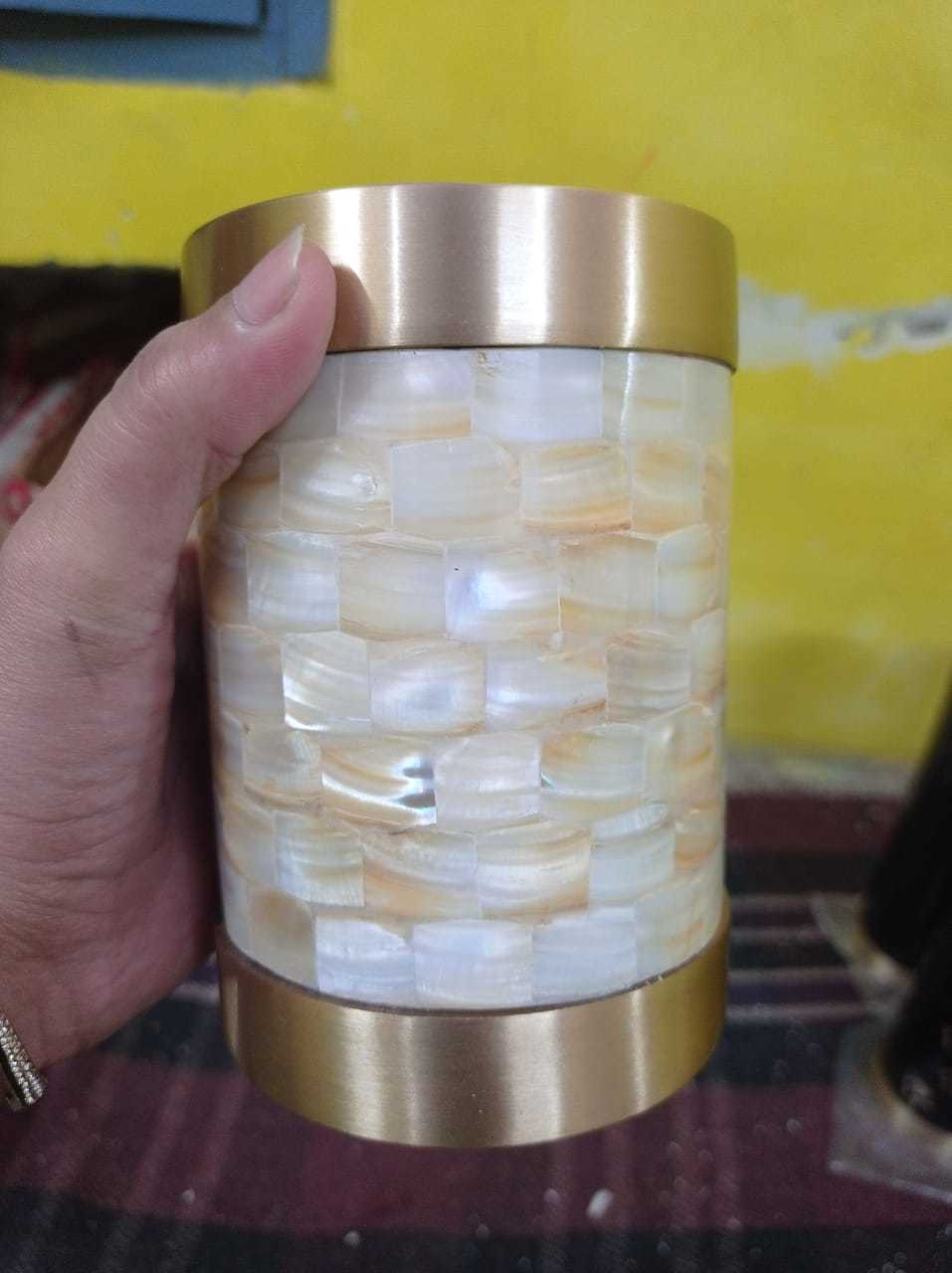 Mother Of Perl Tea Light Cremation Urn Funeral Supplies