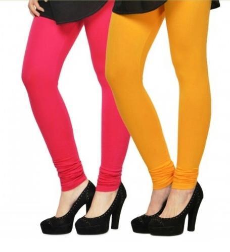 Ladies Chudidar Leggings - Four Way Fabric Custom Sizes Xs-xxl | Washable Trendy Design All Season Comfort