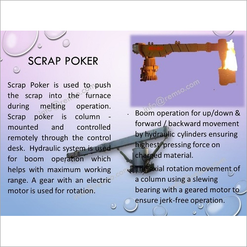 Automatic Furnace Scrap Pusher