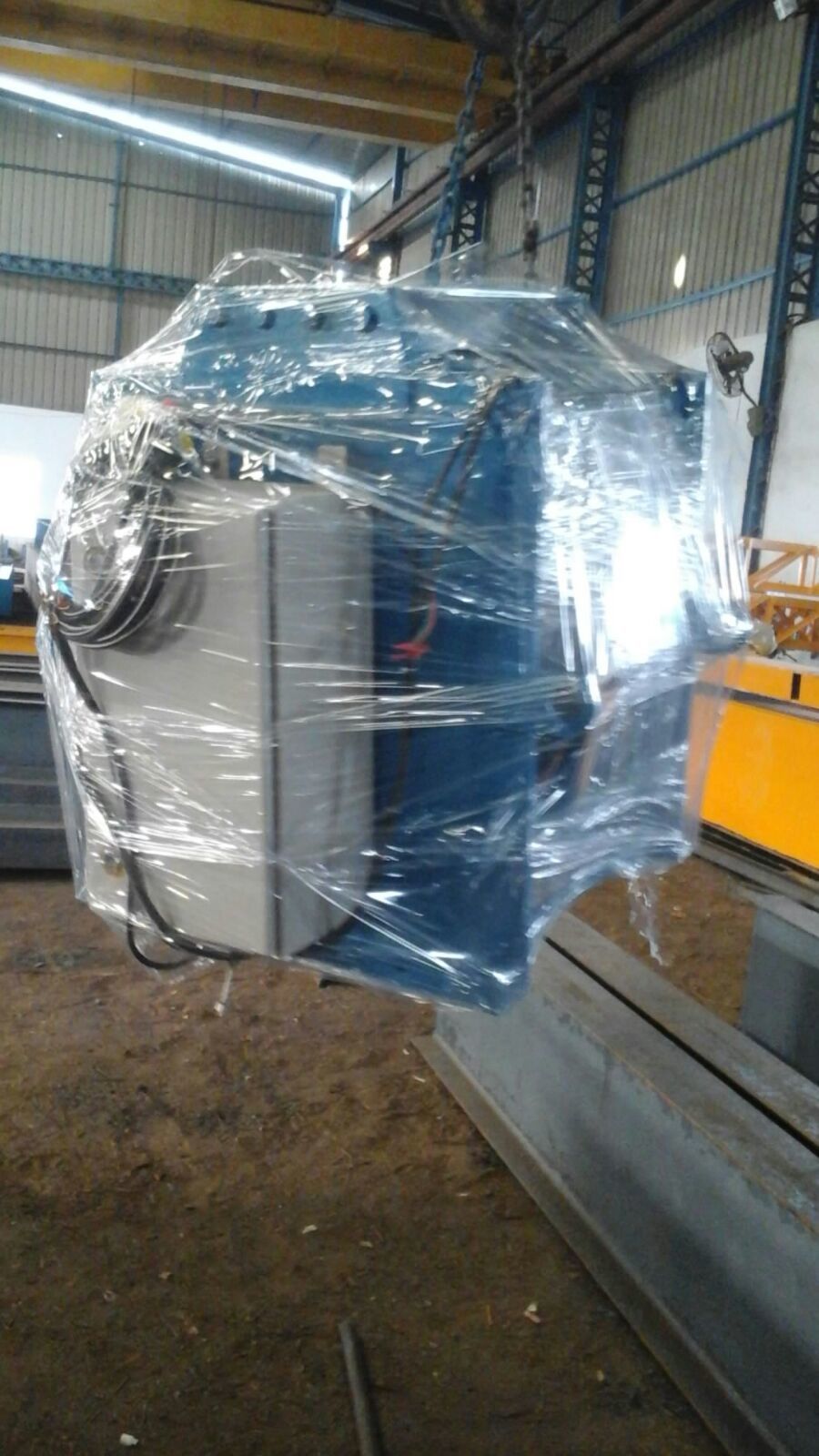 Electric Winch Machine - Color: Blue