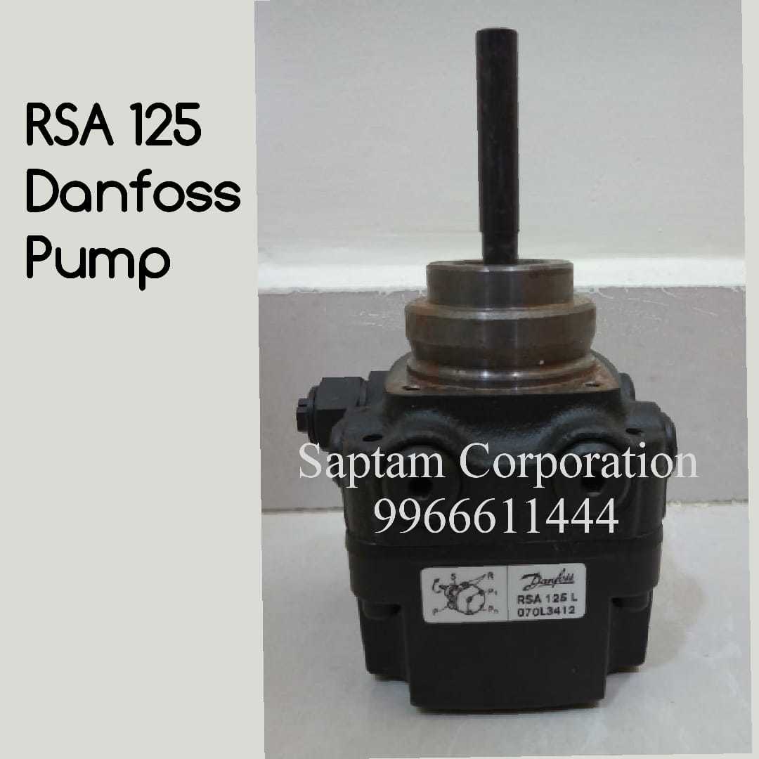 Danfoss Bfp21r3 Fuel Pump - New, Black Finish | Piston Regulator, Shut-off Function, Built-in Filter For Industrial Oil Burners