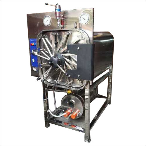 Rectangular Autoclave - Stainless Steel, 1200mm x 800mm x 1800mm | 100 Liters Capacity, 2.0 Bar Pressure, 134°C Temperature, 3 kW Power, 220V Voltage