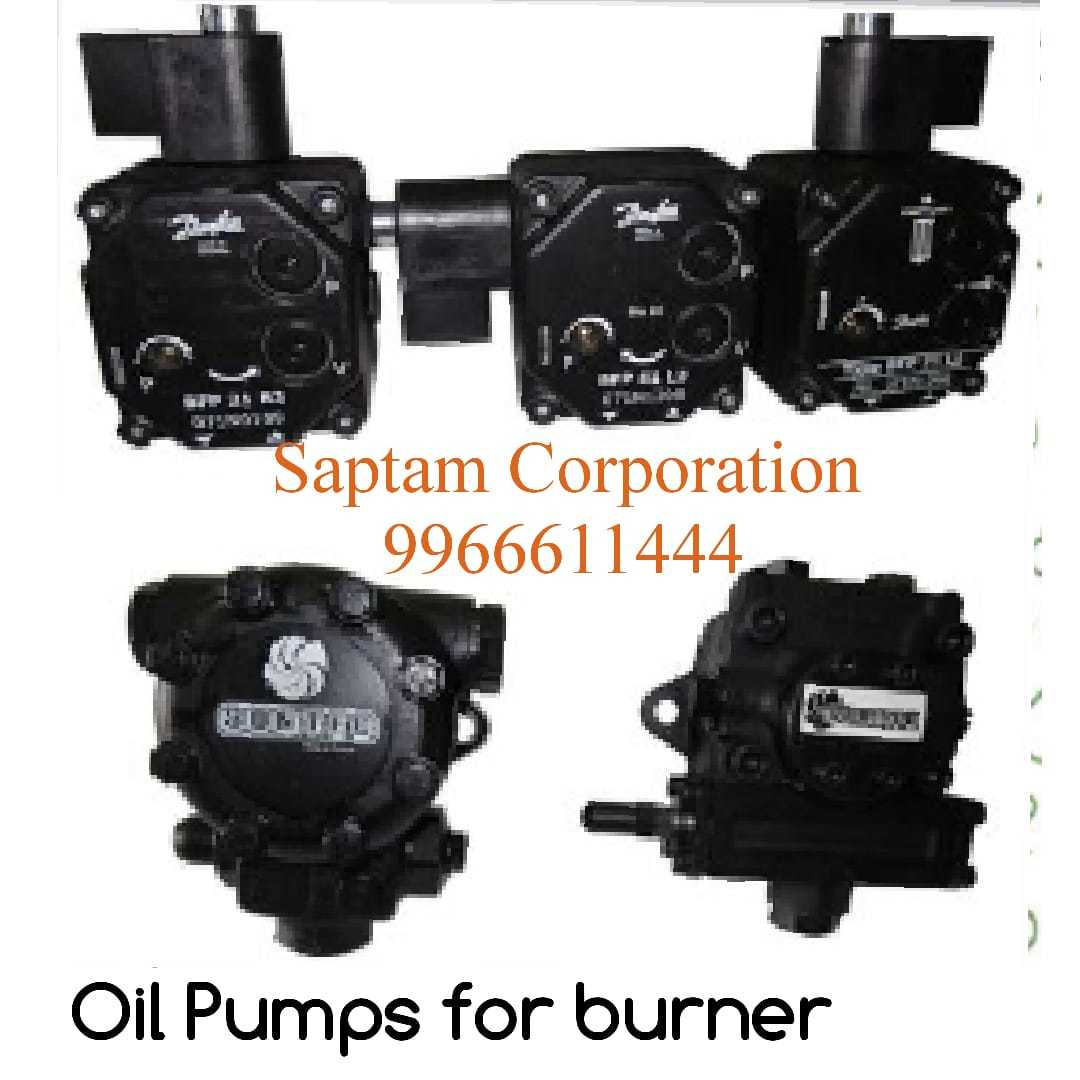 Rsa 125 Danfoss Pump - Industrial Oil Pump With Honeywell Control System | New Condition, Black Finish, Pressure Regulating Valve, Uv And Flame Sensors