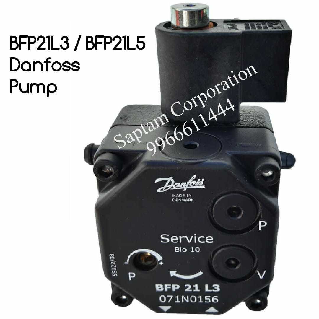 Rsa 125 Danfoss Pump - Industrial Oil Pump With Honeywell Control System | New Condition, Black Finish, Pressure Regulating Valve, Uv And Flame Sensors