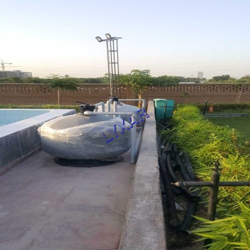 Grey / Black Swimming Pool Filtration Plant
