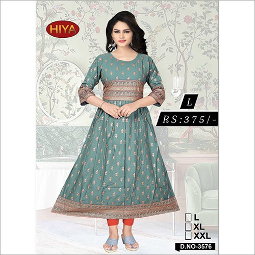 एल अनारकली कुर्ती