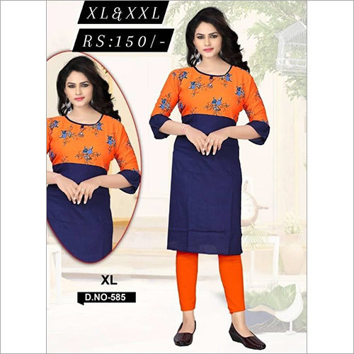 Regular Fit Kurti