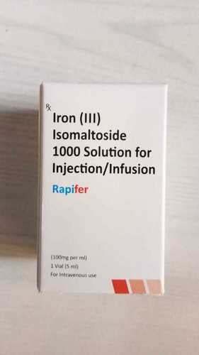 Iron (Iii) Isomaltoside 1000 Solution For Injection/infusion Specific Drug