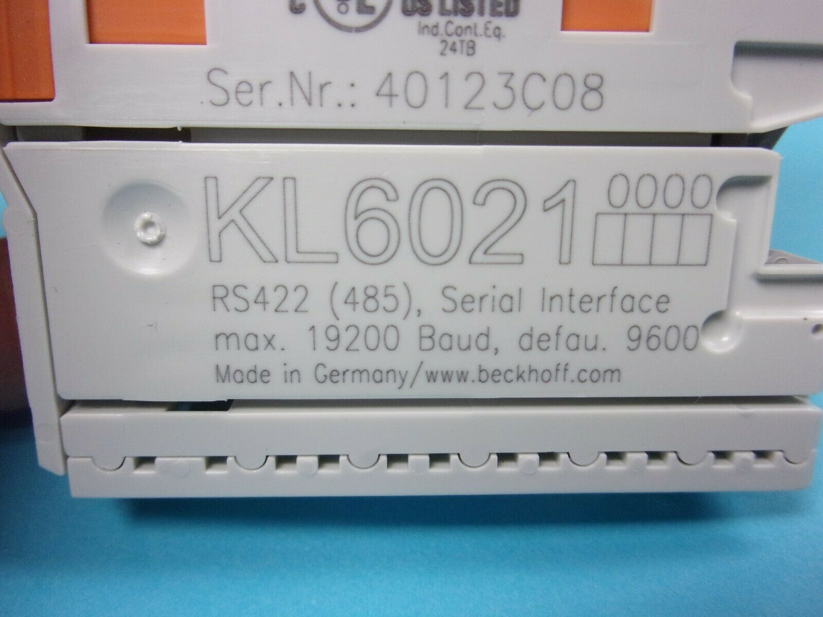 Beckhoff Kl6021
