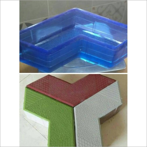 Rubber Square Floor Tile Mould - Rubber Material