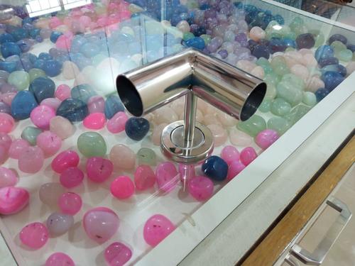 एसएस पर्दा रॉड ब्रैकेट