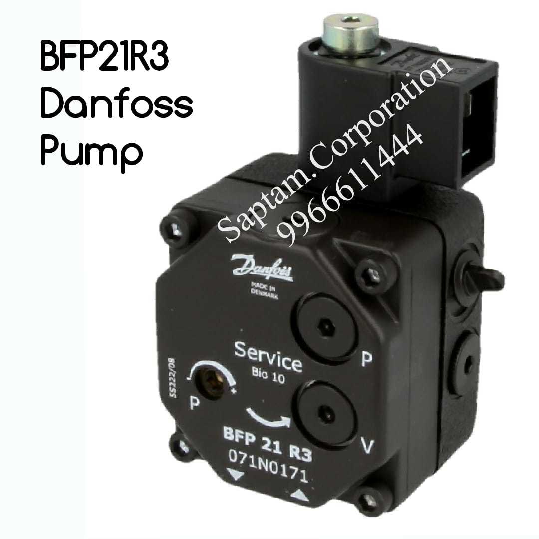 Suntec Oil Pump - T2a107/t2c107/t3a107/t3c107/t5a107 Series | New, Heavy Fuel Oil Compatible, Black Finish, Up To 120â°c