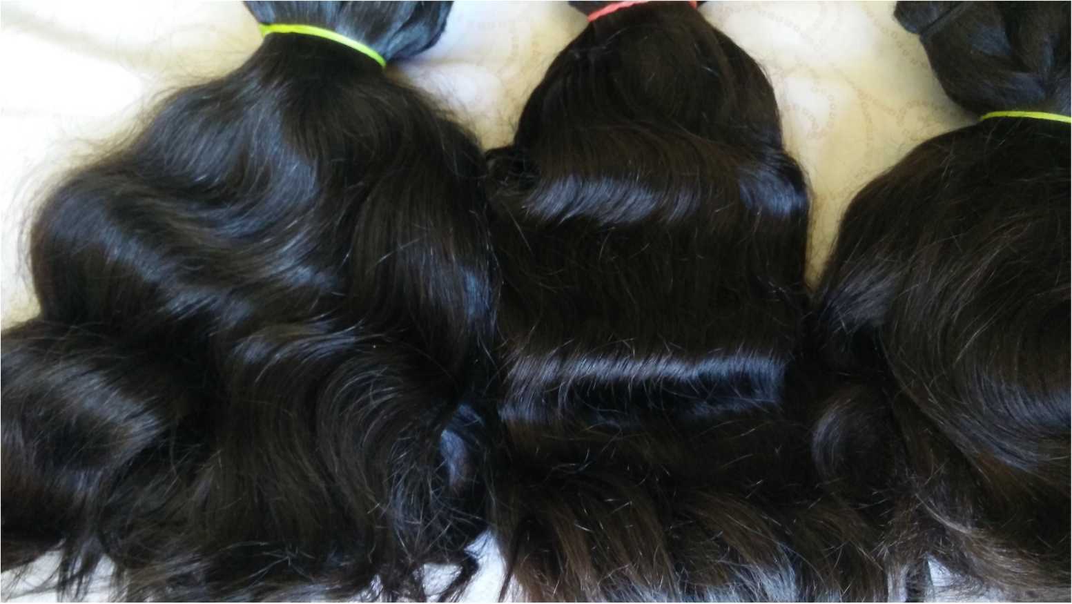 Natural Black And Natural Brown Human Hair Extensions India