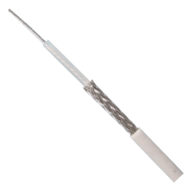3.3 Ghz Rg 141 Suco Form Cable - Copper/silver Plated Centre Conductor, Ptfe Dielectric, Pvc Jacket, 50 Ohm Impedance, Blue, 1.94 Mm Conductor Diameter, 8 Mm Minimum Bending Radius