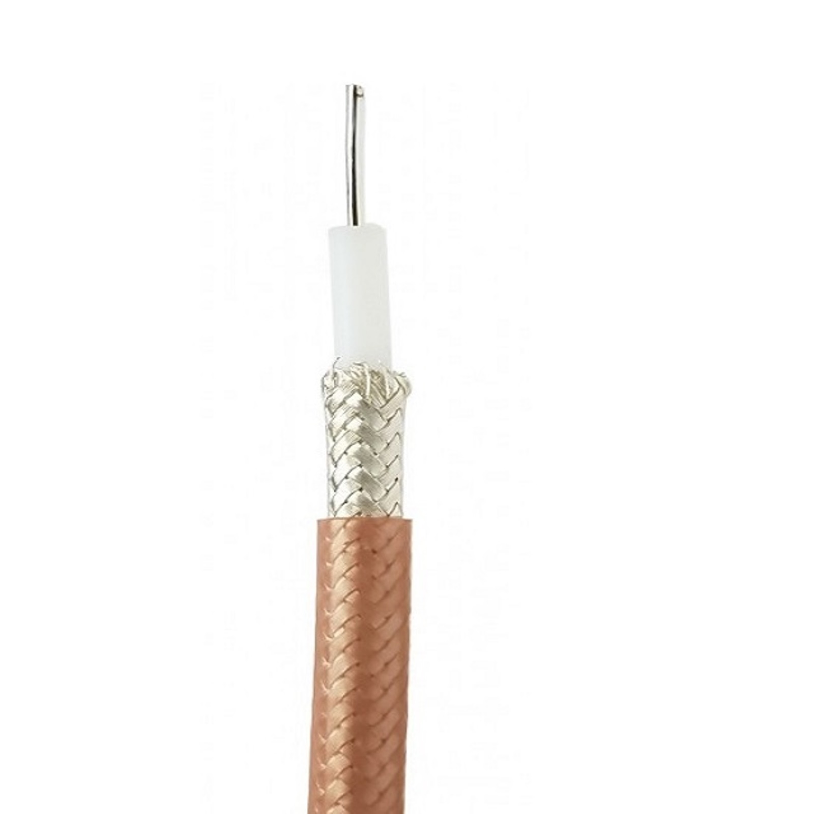 3.3 Ghz Rg 141 Suco Form Cable - Copper/silver Plated Centre Conductor, Ptfe Dielectric, Pvc Jacket, 50 Ohm Impedance, Blue, 1.94 Mm Conductor Diameter, 8 Mm Minimum Bending Radius