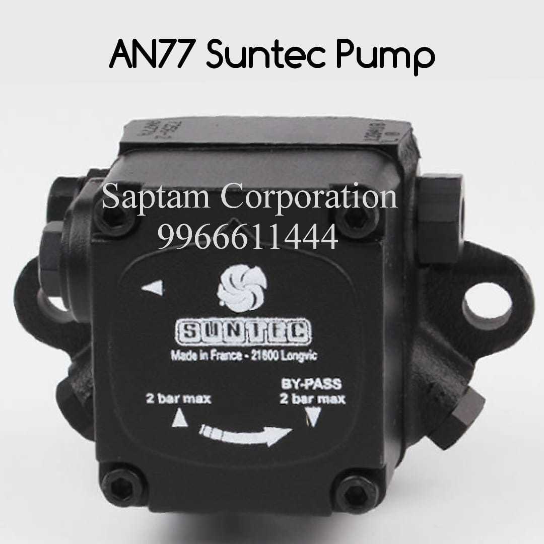 Suntec Ta2c Fuel Pump - Heavy Fuel Oil Compatibility, Black Finish | Industrial Oil Burners, New Condition