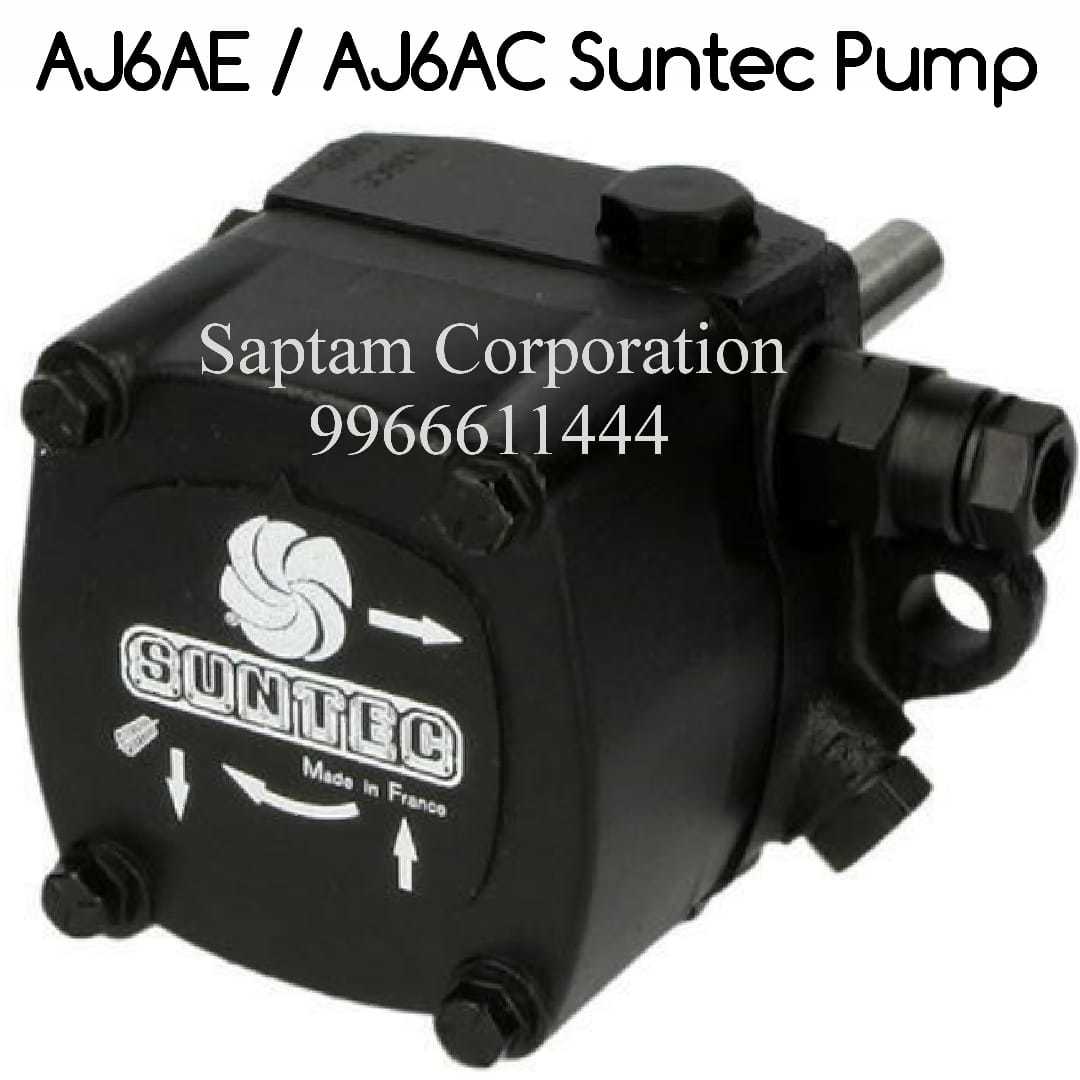 Suntec Ta2c Fuel Pump - Heavy Fuel Oil Compatibility, Black Finish | Industrial Oil Burners, New Condition
