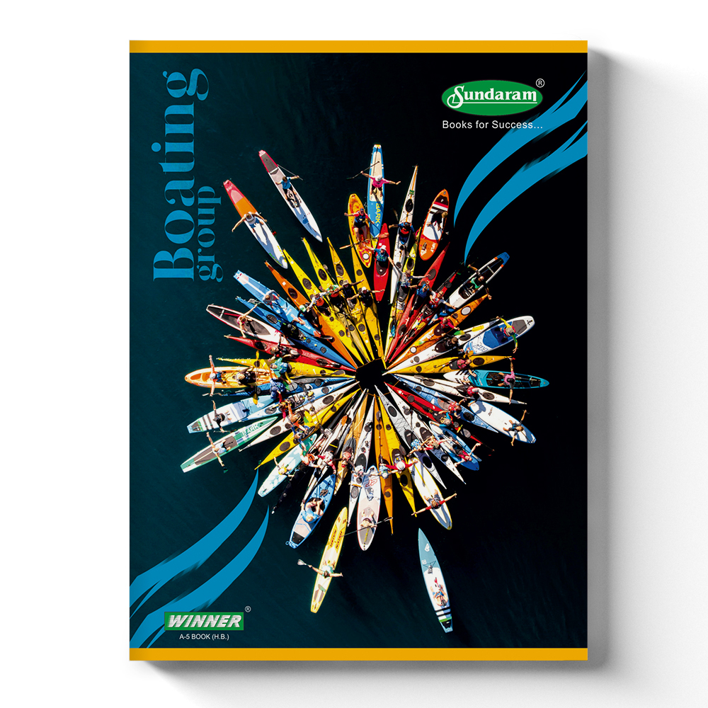 A5 Book Hard Bound 172 Pages Center Pinning
