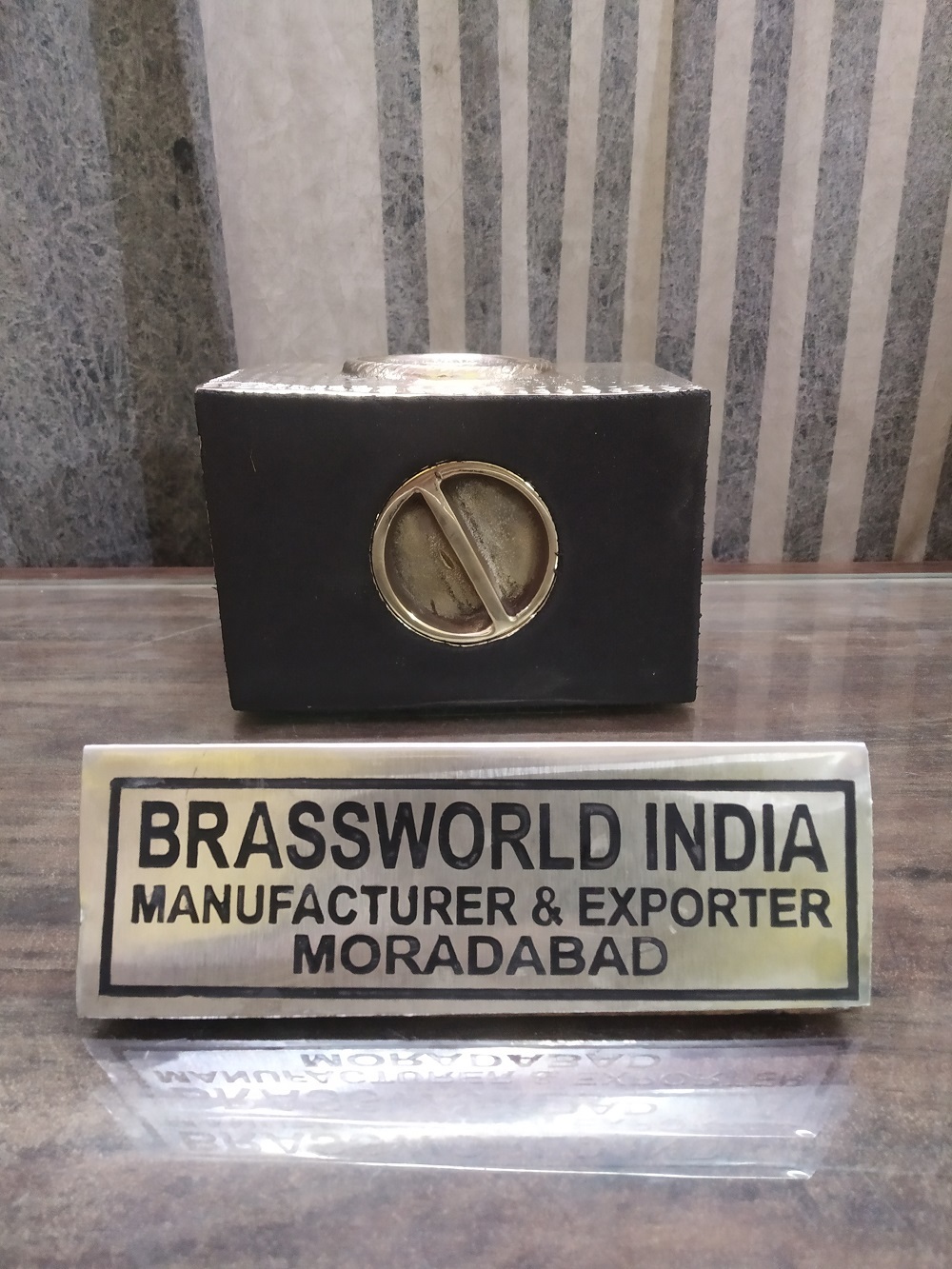 Brass Bright Pet Paw Funeral Box Urn Funeral Supplies