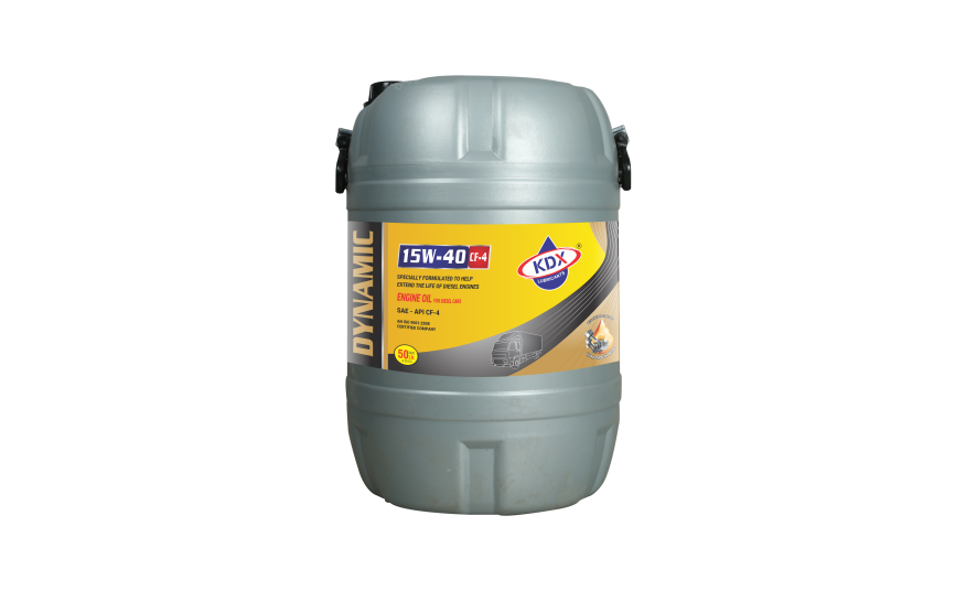 Dynamic 15w40 Diesel Engine Oil - 1 Litre, Golden Color | Excellent Start-up Performance, Improved Fuel Efficiency, Top-up For Cars, Trucks, Buses, And Tractors