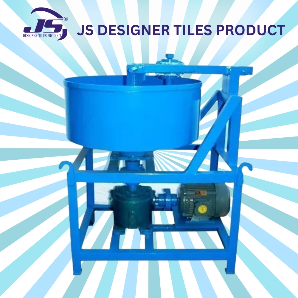पेवर ब्लॉक और चेकर्ड टाइल्स बनाने वाली हैवी ड्यूटी पैन मिक्सर मशीन