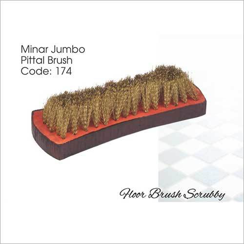 Minar Jumbo Pittal Brush Application: Cleaning