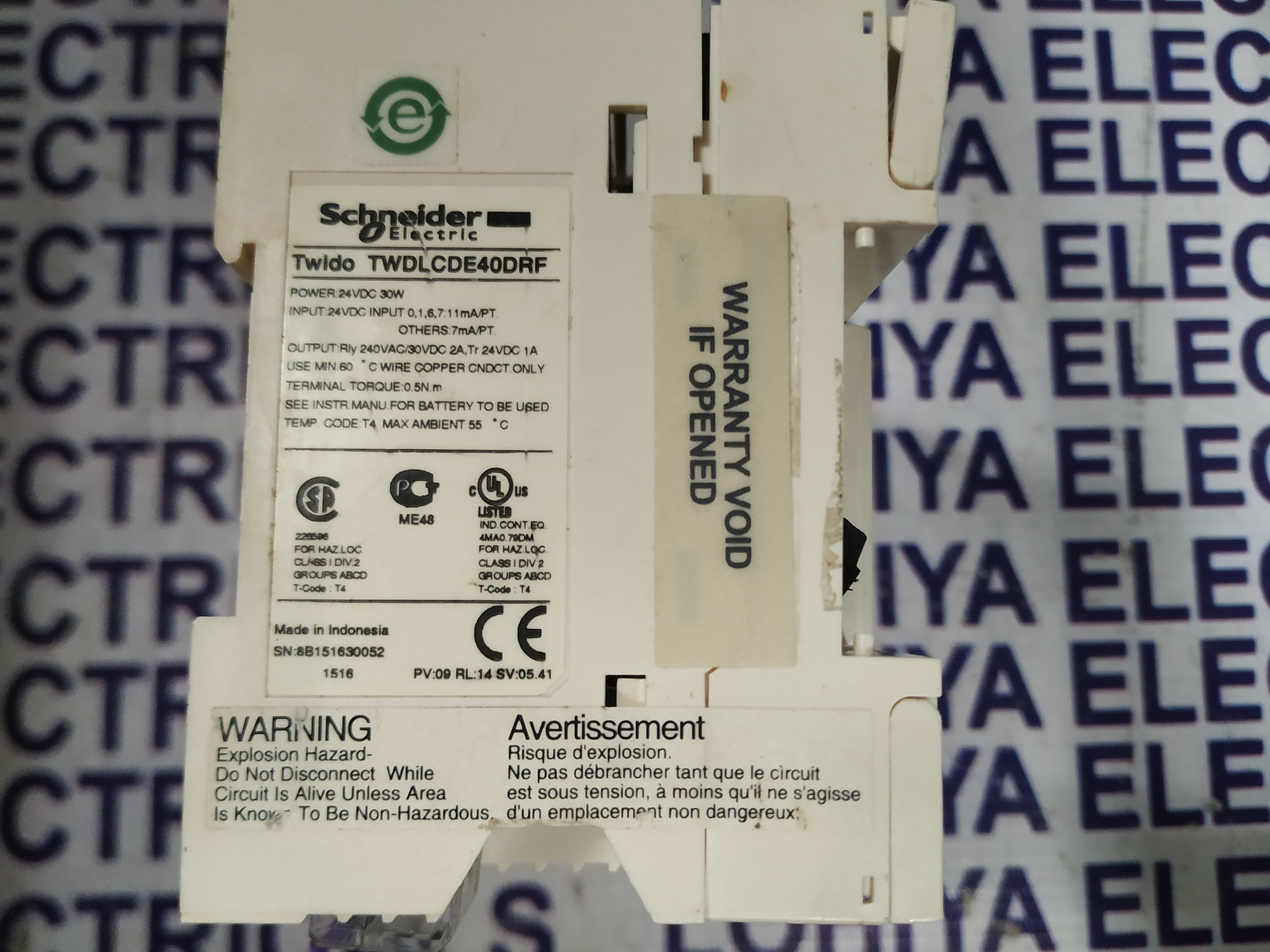 Schneider Base Controller Twdlcde40drf