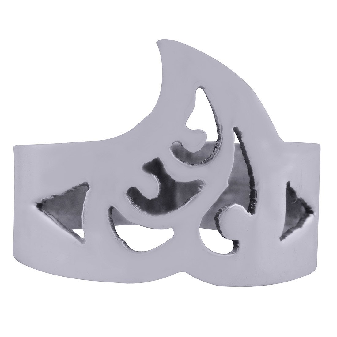 Leaf Plain Handmade Ring - 925 Sterling Silver 14mm Length X 1mm Thickness | Unisex Design For Gifts Parties Weddings Engagements And Anniversaries